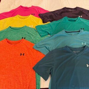Set of eight (8) Under Armour shirts